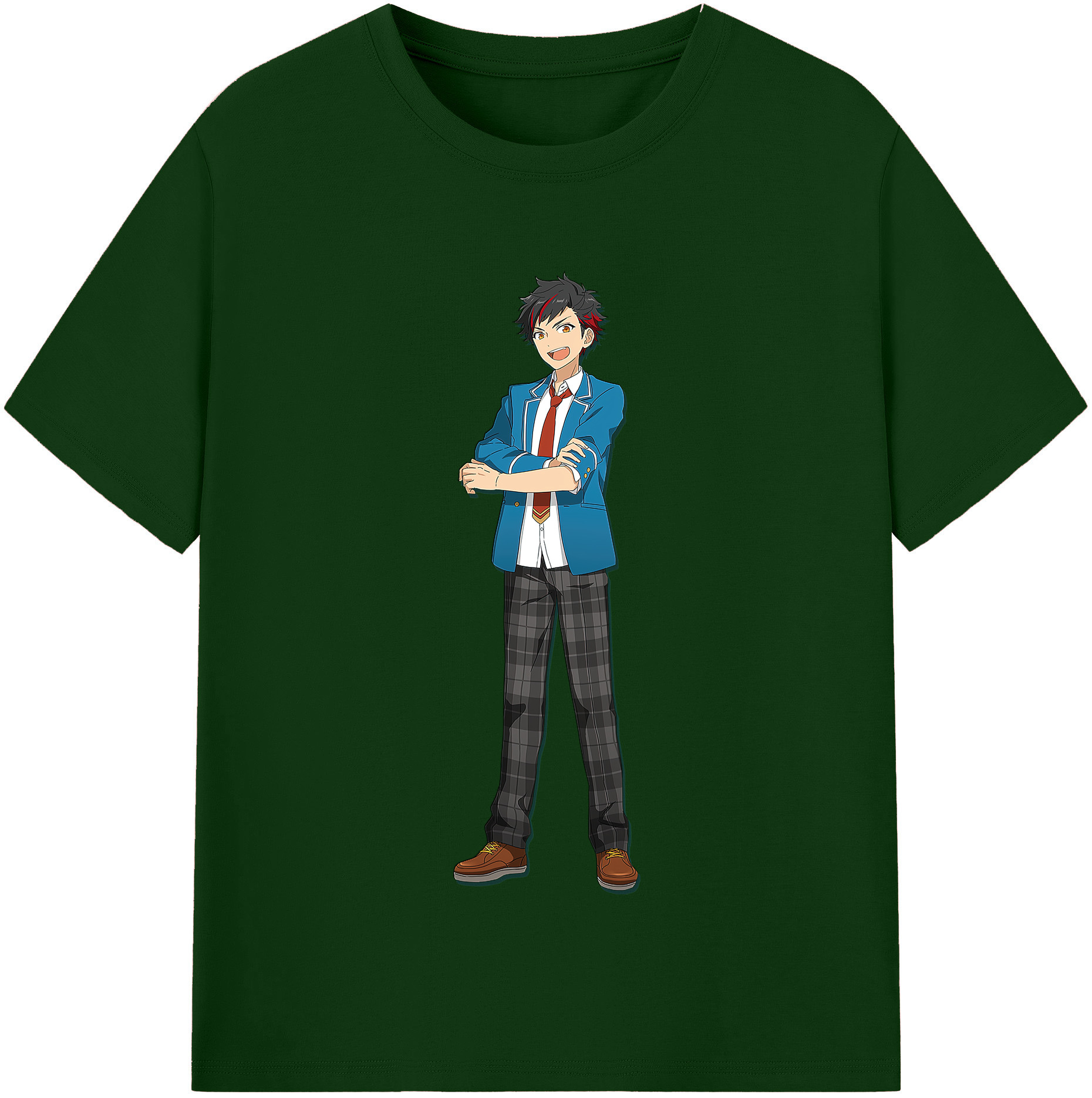 （画像用） あんさんぶるスターズ! Ensemble Stars 綿100％半袖Tシャツ（フロントプリント）